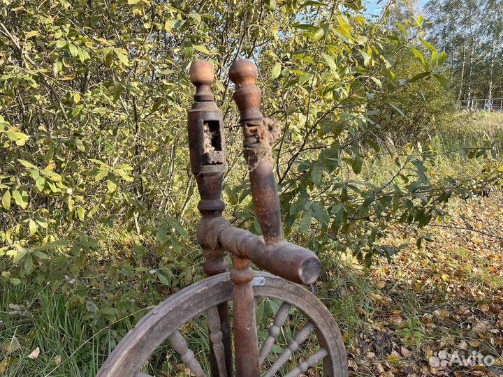 Прялка деревянная старинная