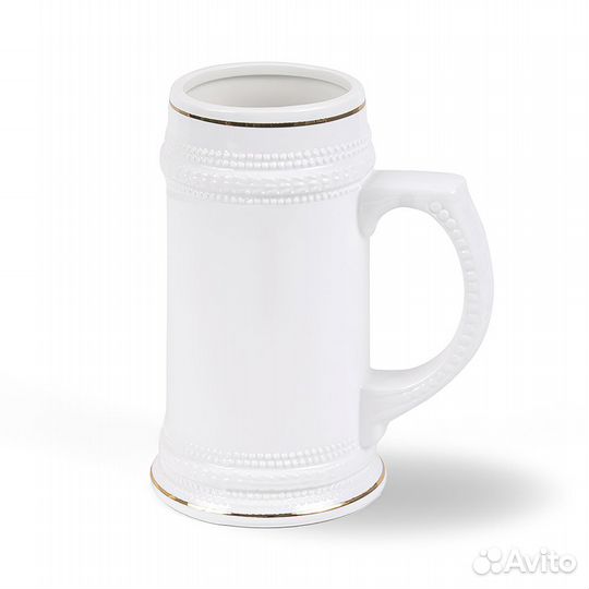 Пивная кружка керамическая для сублимации