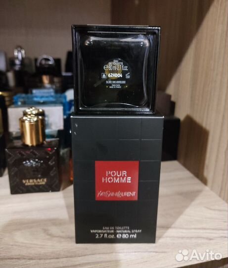 YSL pour homme мужские 80ml