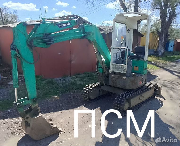 Мини-экскаватор YANMAR B22, 1999