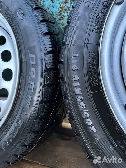 Диски штампованные 5x112 с резиной 205/55R16