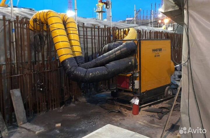 Дизельная пушка непрямого нагрева 136 кВт