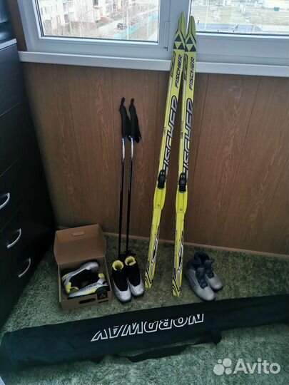 Лыжи беговые fisher