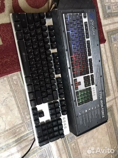 Игровая клавиатура Oklick 770G Iron Force