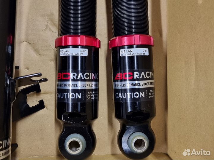 Новая винтовая подвеска BC-Racing NissanMurano Z51