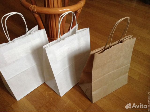 Крафт пакеты в ассортименте