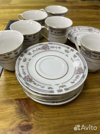 Кофейный сервиз на 6 персон