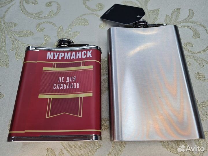 Фляжки Мурманск и шб