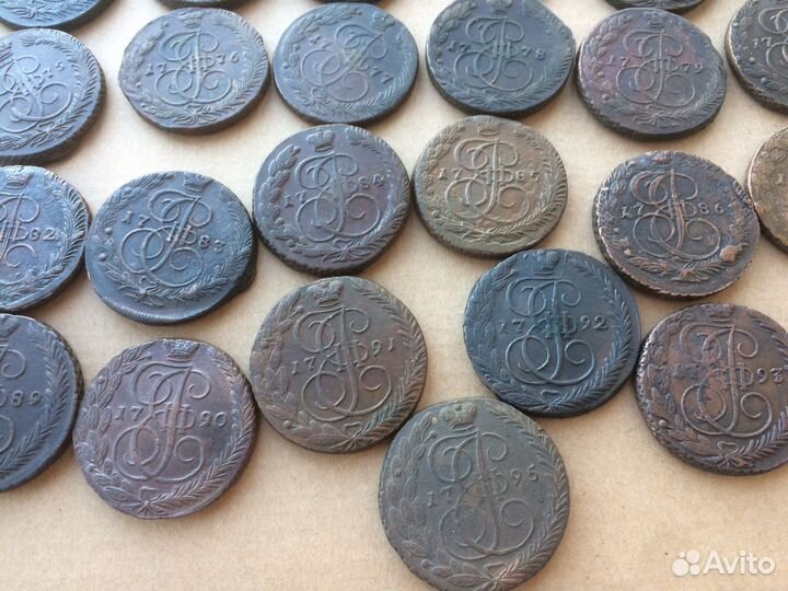 5 коп екатерины 36 шт