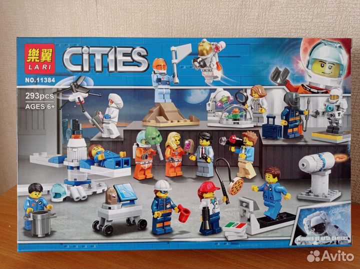 Cities 11384 Минифигурки.Исследование Космоса