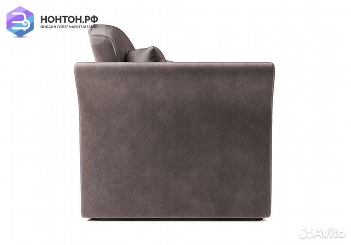 Кресло выкатное Малютка 2 вельвет шоколадный