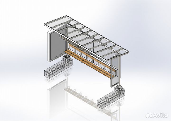 Проектирование металлоконструкций, рабочии чертежи