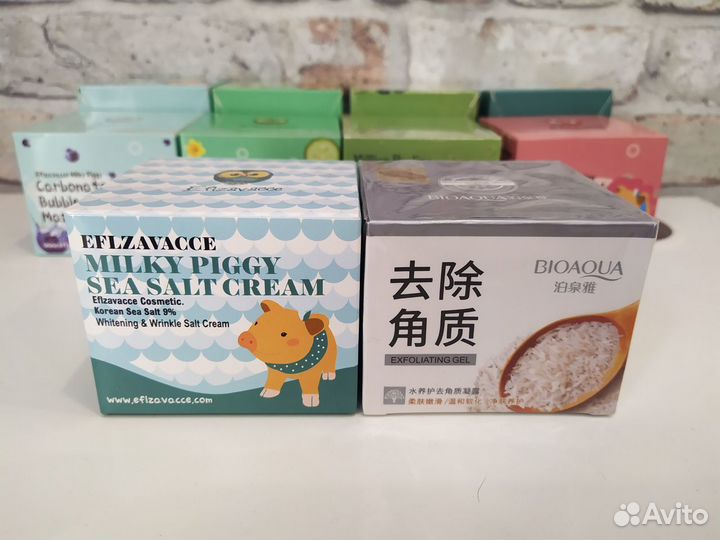 Маска для лица, крем-флюид, мицеллярная