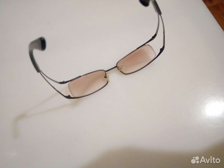 Очки с диоптриями -5 с затемнением