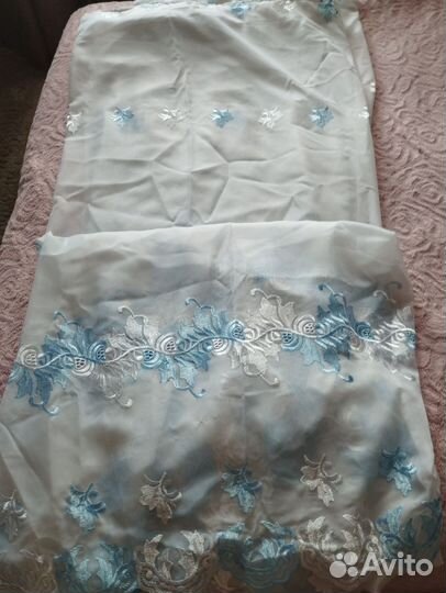 Шторы и тюль бу