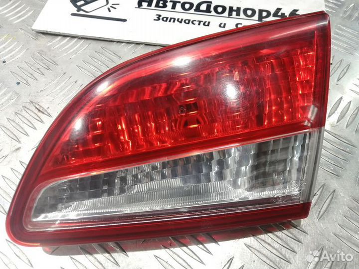 Фонарь задний правый внутренний Альмера G15