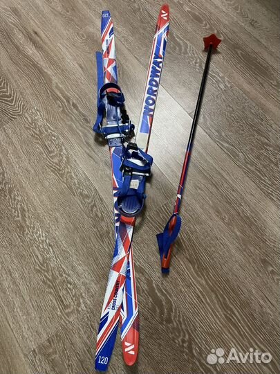 Горные лыжи детские 120