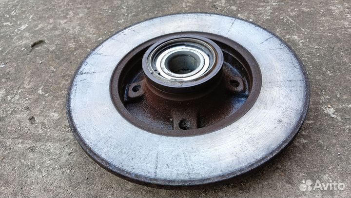 Диск тормозной задний Пежо-Ситроен