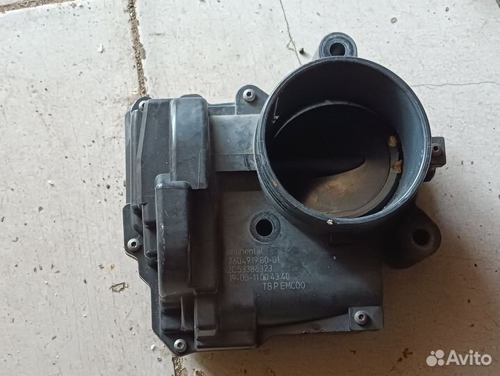 Дроссельная заслонка