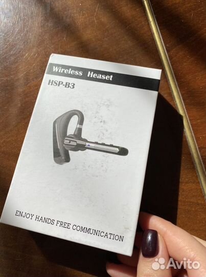 Наушник с микрофоном HonShoop новый