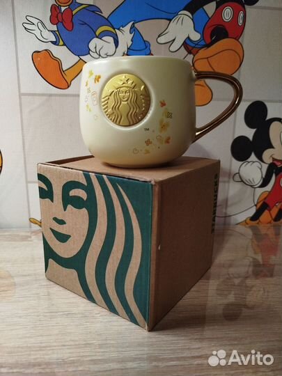 Кружка starbucks новая с фабричным дефектом
