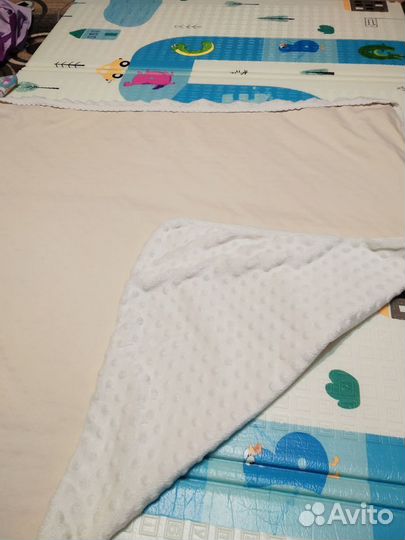 Плюшевый конверт на выписку