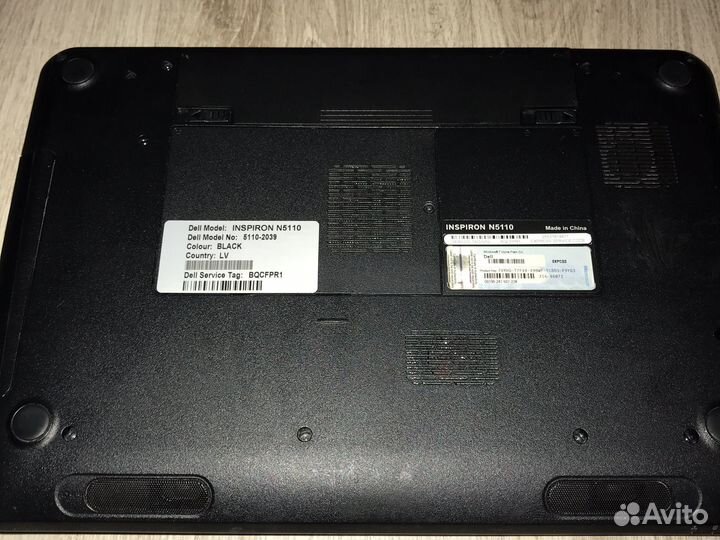 Ноутбук dell inspiron 5110