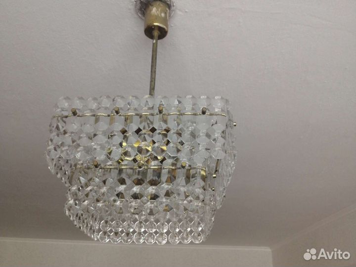Хрустальная люстра СССР
