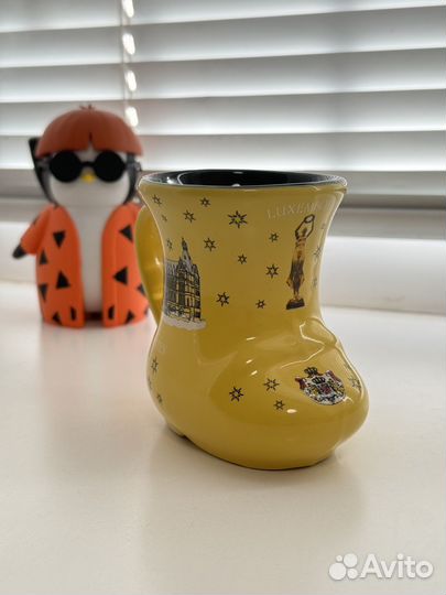 Кружка- сапожок рождественская