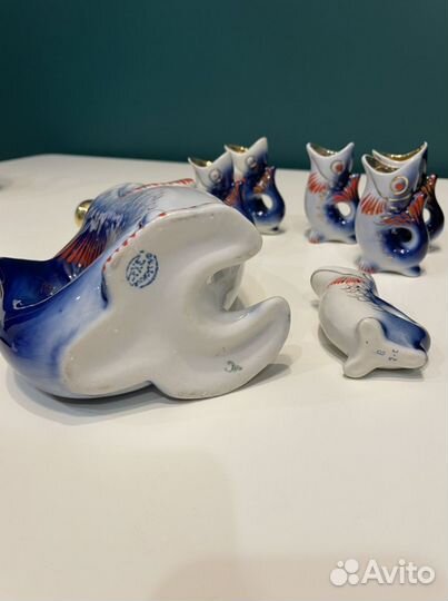 Рыбки фарфоровые Полонский завод