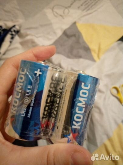 Батарейки алкалиновые LR20 размер D