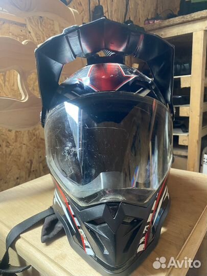 Шлем кроссовый XL