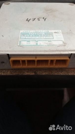 8956122070 Блок управления тойота бу