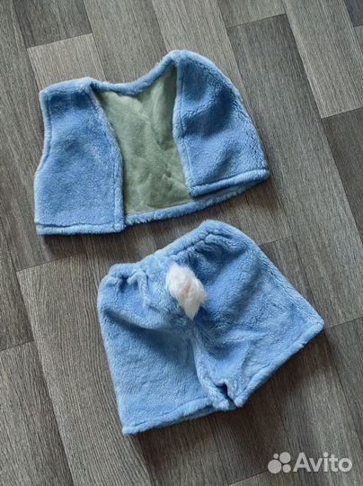 Новогодний костюм зайчика