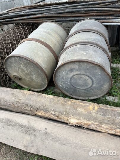 Бочки 200 оцинкованные