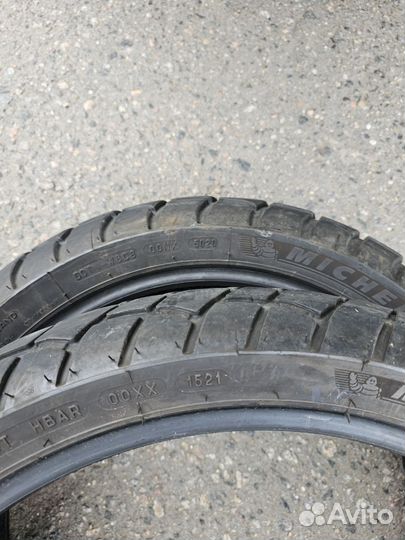 Комплект мотошин б/у 120 70 19 и 170 60 17