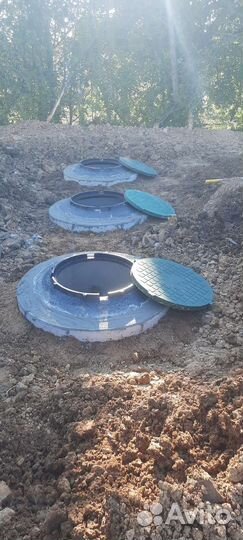 Септик из бетонных колец