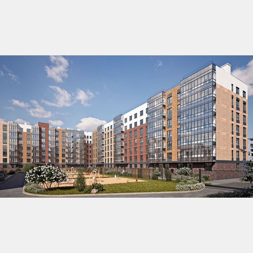 2-к. квартира, 58 м², 4/7 эт.
