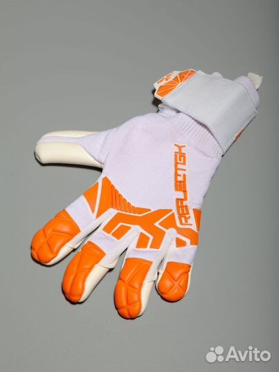 Вратарские перчатки Reflectgk Steep kip orange