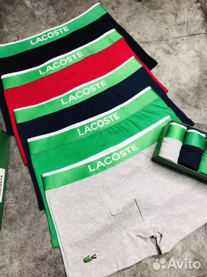 Трусы мужские боксеры lacoste