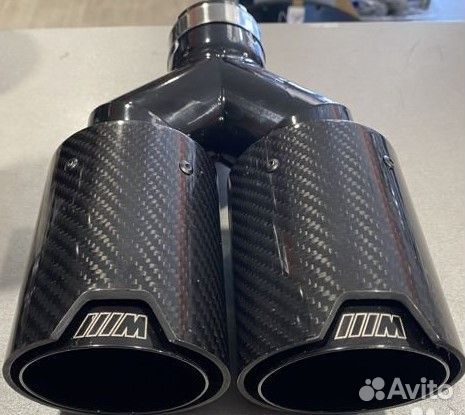 Насадка на глушитель M style карбон