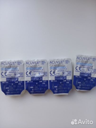 Линзы контактные acuvue oasys двухнедельные