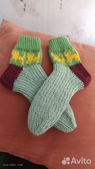 Носки вязаные ручной работы