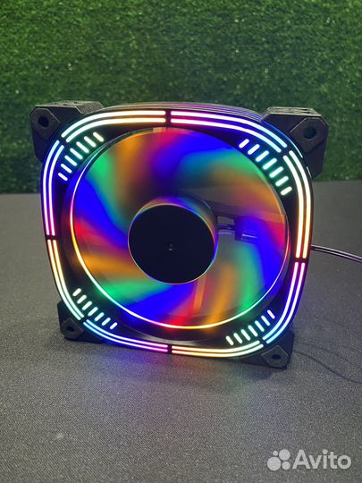 Вентилятор (кулер) в корпус пк 120мм rgb