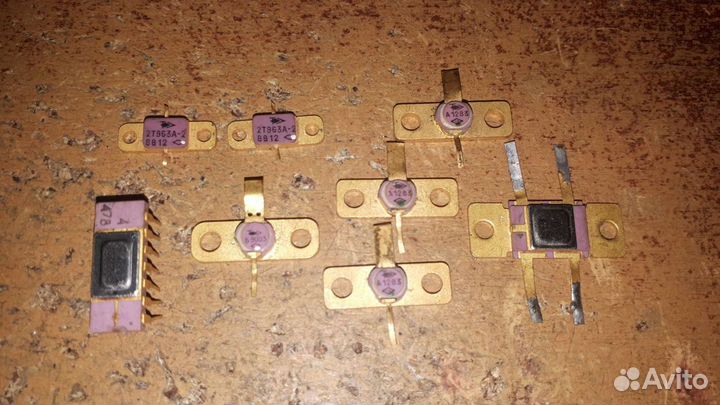 Транзистор Золото#Серебро #СССР