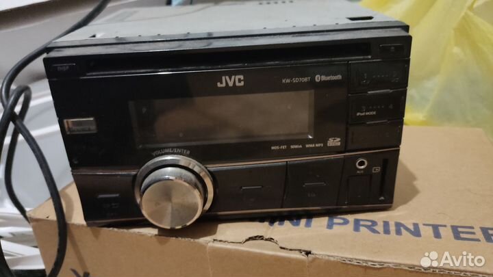 Магнитола 1 din alpine, jvc 2 bin, усилитель