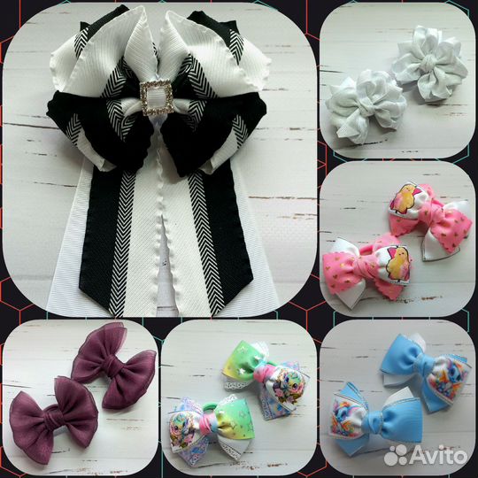 Бантики ручной работы