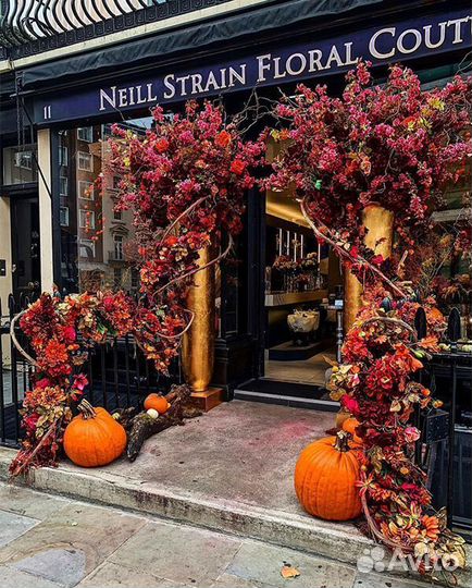 Украшение витрин, оформление входной группы,дизайн