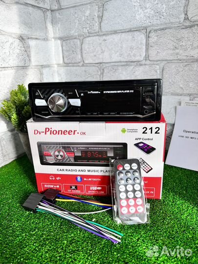 Автомагнитола pioneer с bluetooth