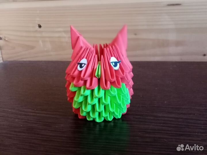 Маленькая сова из модулей